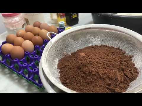 How i made the most yummy chocolate cake #youtube