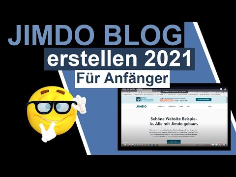 Blog mit Jimdo erstellen