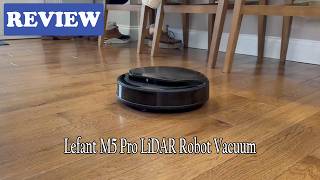 Lefant M5 Pro LiDAR Robot Vacuum - My honest review and DEMO of this robot vacuum mop!