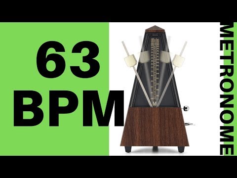 63 BPM Metronome Donner DPM 1 Click Track 63 Beats Per Minute