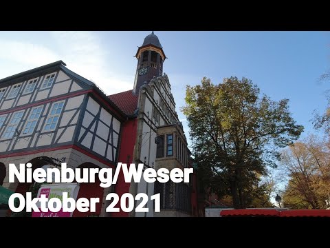 Nienburg an der Weser Oktober 2021 - Niedersachsen Deutschland