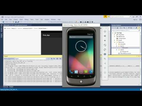Xamarin Android Sinhala Tutorial 1 - Get started