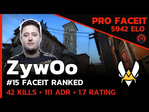 ZywOo Vitality with 42 kills!🔥 w/Spinx/juanflatroo (INFERNO) FACEIT LVL 10 / CSGO POV / Sep 3, 2023