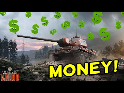 EASY MONEY || Ragnarok T-34-100 || World of Tanks: Valor