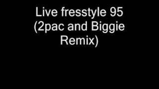 Live freestyle 95 (Notorious B.I.G &amp; 2 Pac Remix)