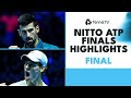 Novak Djokovic vs Jannik Sinner For The Title! ? | Nitto ATP Finals 2023 Final Highlights