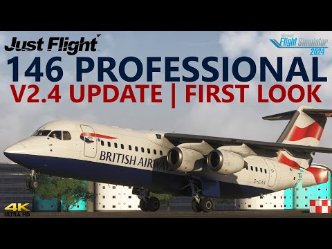 JustFlight 146 Professional Major Update v2 4 - Microsoft Flight Simulator 2024 [4K]