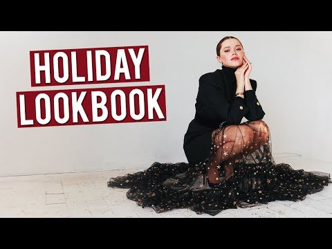 HOLIDAY LOOKBOOK 2018 | 新年及聖誕派對服裝。 (HOLIDAY LOOKBOOK 2018 | New Years & Christmas Party Outfits)