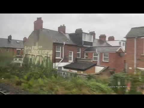 Riding the ONLY Rail line Crossing from Ireland to Northern Ireland (Dublin to Belfast) 2025