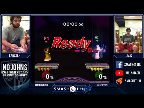 Smash@JHU Weekly #24 - Ears [L] vs. JMac [W] - Grand Finals