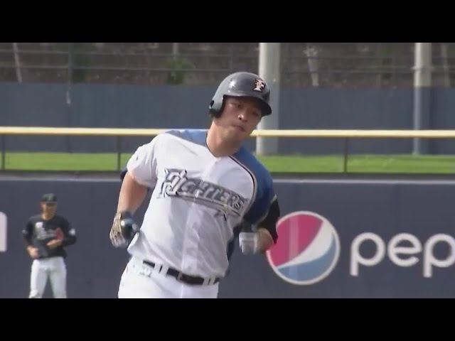 【ファーム】ファイターズ・今井が特大の場外ホームランを放つ!! 2020/7/10 F-M(ファーム)