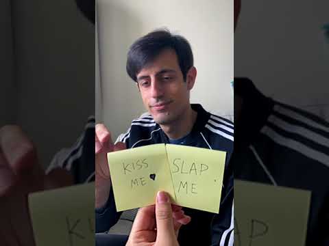 she forced me to do this