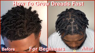 How To Grow Your Dreads Fast ! (Must watch before starting your locs)