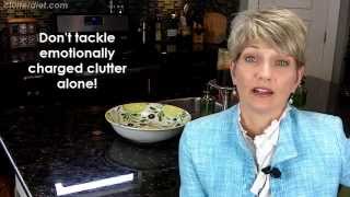 How to Handle Emotionally Charged Clutter | Clutter Video Tip