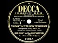 1947 Bing Crosby-Andrews Sisters - You Don’t Have To Know The Language