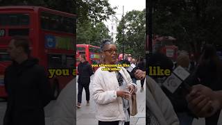 WISE lady explains why our generation is failing #publicinterview #london #americanabroad #shorts