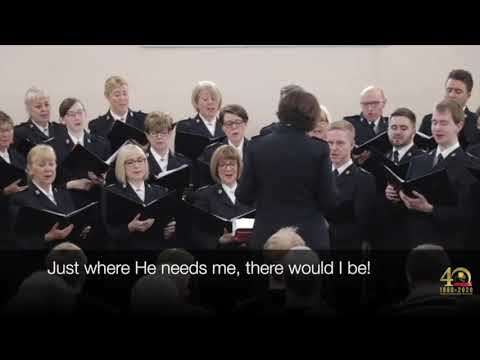 Just Where He Needs Me - International Staff Songsters
