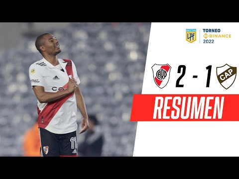 Video: River le ganó a Platense y se metió en la Libertadores 2023