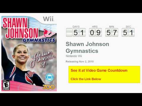 Shawn Johnson Gymnastics Nintendo DS