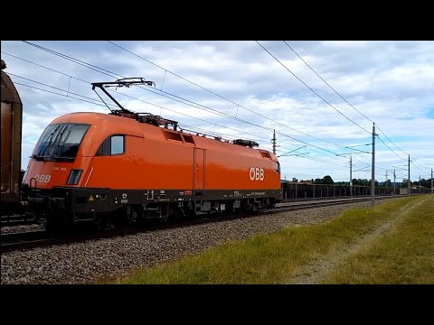 ÖBB Taurus mit Schiebewandwagen Ganzzug ( 1116 133-0 )