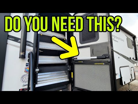 Did YOU request this interesting RV accessory? Lippert Door Assist