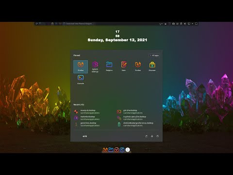 ArcoLinux : 2230 Plasma - Ricing - checking ArcoLinux Candy Beauty icons