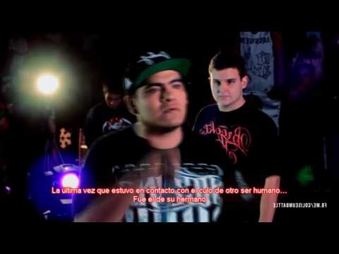 Aczino (Round 1) vs Arkano + LETRA/REFERENCIAS - Colisevm