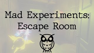 Mad Experiments: Escape Room co-op puzzles trailer teaser