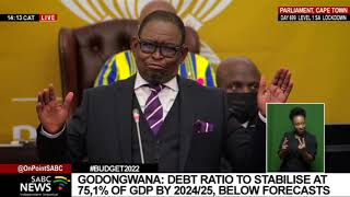 Budget 2022 | Finance Minister Enoch Godongwana delivers the 2022 budget speech