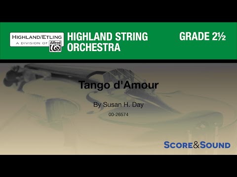 Tango d'Amour by Susan H. Day - Score & Sound