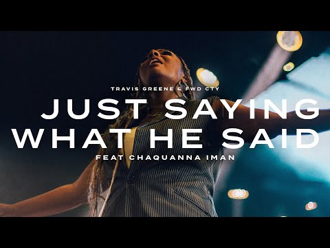 Thumbnail for Just Saying What He Said video