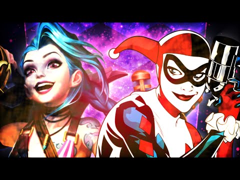 VS Idea: Jinx vs Harley Quinn (League of Legends vs DC Comics)