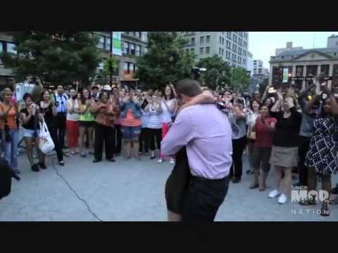 Dance Mob Nation - David and Leila's Proposal Flash Mob