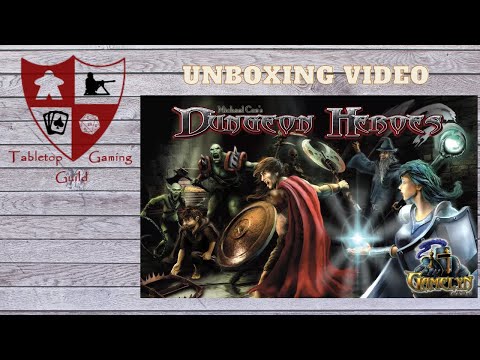 Dungeon Heroes Board Game Unboxing