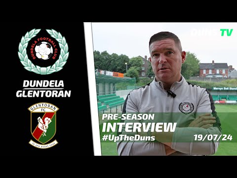 Stephen Gourley Interview - Dundela Vs Glentoran - 19th July 2024