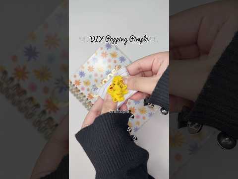 DIY Popping Pimple 💥 #diy #cutecrafts #craft #crafts #pimple #thingstodo #papercraft #craftopia