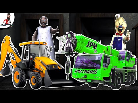 Traсtor Granny vs Tractor Ice Scream ★ funny horror animations granny comedy