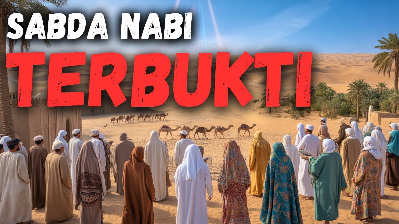 TERBUKTI! 100 Kejadian BESAR dari SABDA Nabi Muhammad SAW yang Sudah & Akan Terjadi