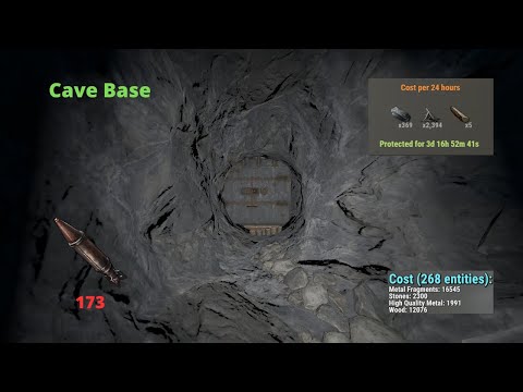 Rust Cave Base - Penta Bunker (Base Build with Showcase) | Works in 2025