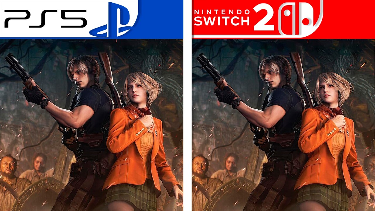 Resident Evil 4 | Switch 2 vs PS5 | Graphics Comparison