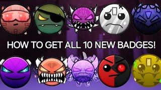 How to get all 10 new badges in find the geometry dash difficulties (277)