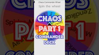 Chaos Commander deck build! Part 1! (GIVEAWAY) #mtg #mtgcommunity #mtgcommander #mtgdeckbuilding