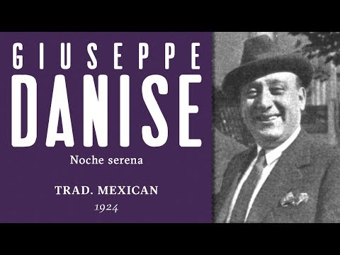 Giuseppe Danise - Noche serena - 1924