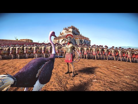 40,000 Roman Generals vs 500,000 Ostriches - UEBS 2