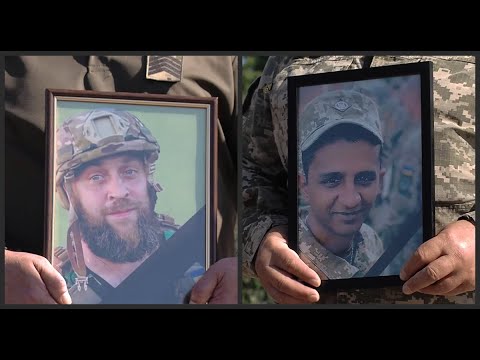 У Рівному попрощалися із двома військовослужбовцями - Вадимом Огоновським та Радіоном Доновим (20 травня 2024 р.)