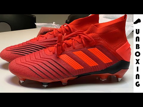 adidas Predator 19.1 SG Initiator - Action Red/Core Black