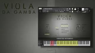 Video thumbnail for Viola Da Gamba - Walkthrough by CINEMATIQUE INSTRUMENTS