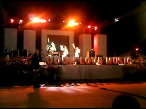 100318 Pilfering - Intro + Push Push + How Dare You (Udon love music)