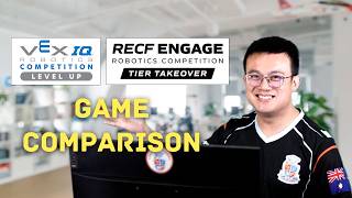 VEX IQ Level Up vs RECF Tier Takeover Rules Comparison: Robot, Field & Scoring Differences