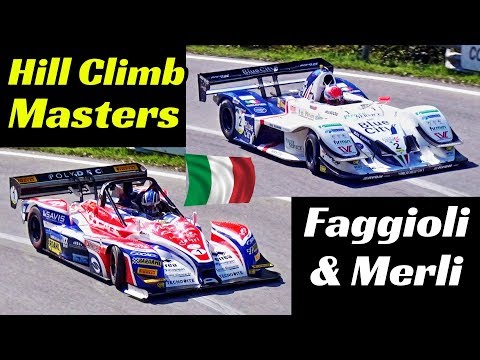 Simone Faggioli Norma M20FC-Zytek & Christian Merli Osella FA30-Zytek - Hill Climb Masters 2018